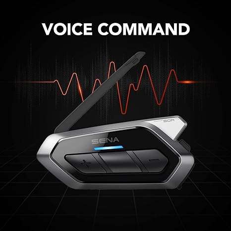 SENA 50R Motorcycle Bluetooth Intercom Communication system with sound by Harmon Kardon