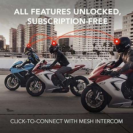 SENA 50R Motorcycle Bluetooth Intercom Communication system with sound by Harmon Kardon
