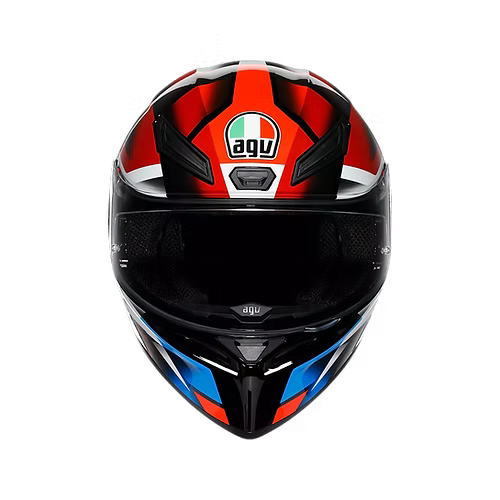 AGV K1 S HELMET - FASTLAP BLACK/RED/BLUE (ISI & ECE2206)