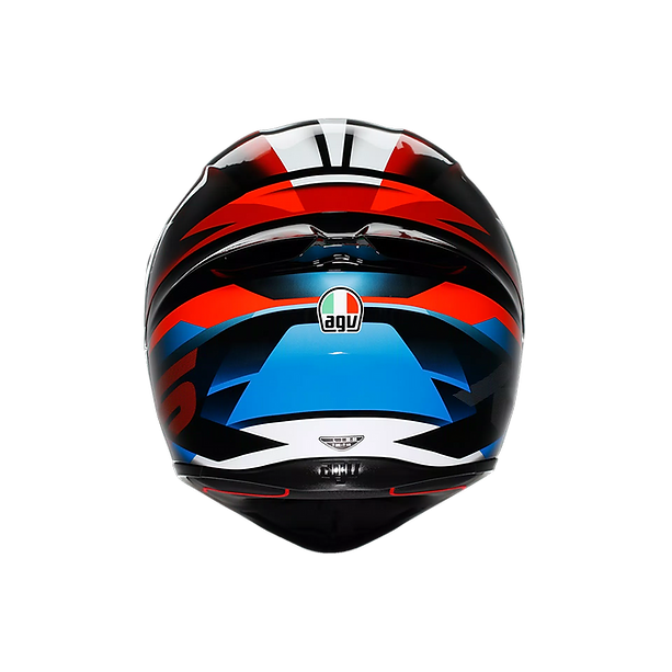 AGV K1 S HELMET - FASTLAP BLACK/RED/BLUE (ISI & ECE2206)