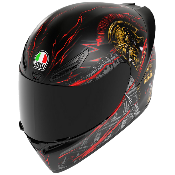 AGV K1 S HELMET - GLADIATOR (ISI & ECE2206)