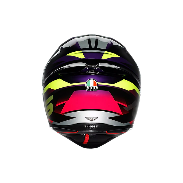 AGV K1 S HELMET - FASTLAP BLACK/PURPLE/PINK (ISI & ECE2206)