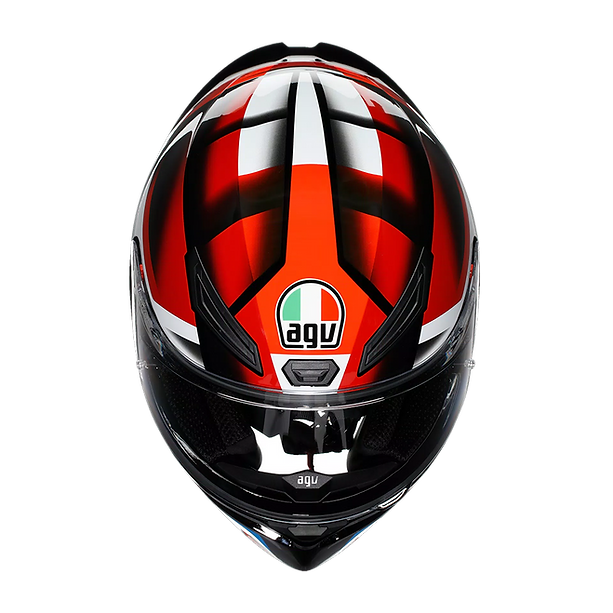 AGV K1 S HELMET - FASTLAP BLACK/RED/BLUE (ISI & ECE2206)