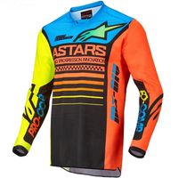 Alpinestars Fluid Chaser Jersey Anthracite/Coral Fluo L