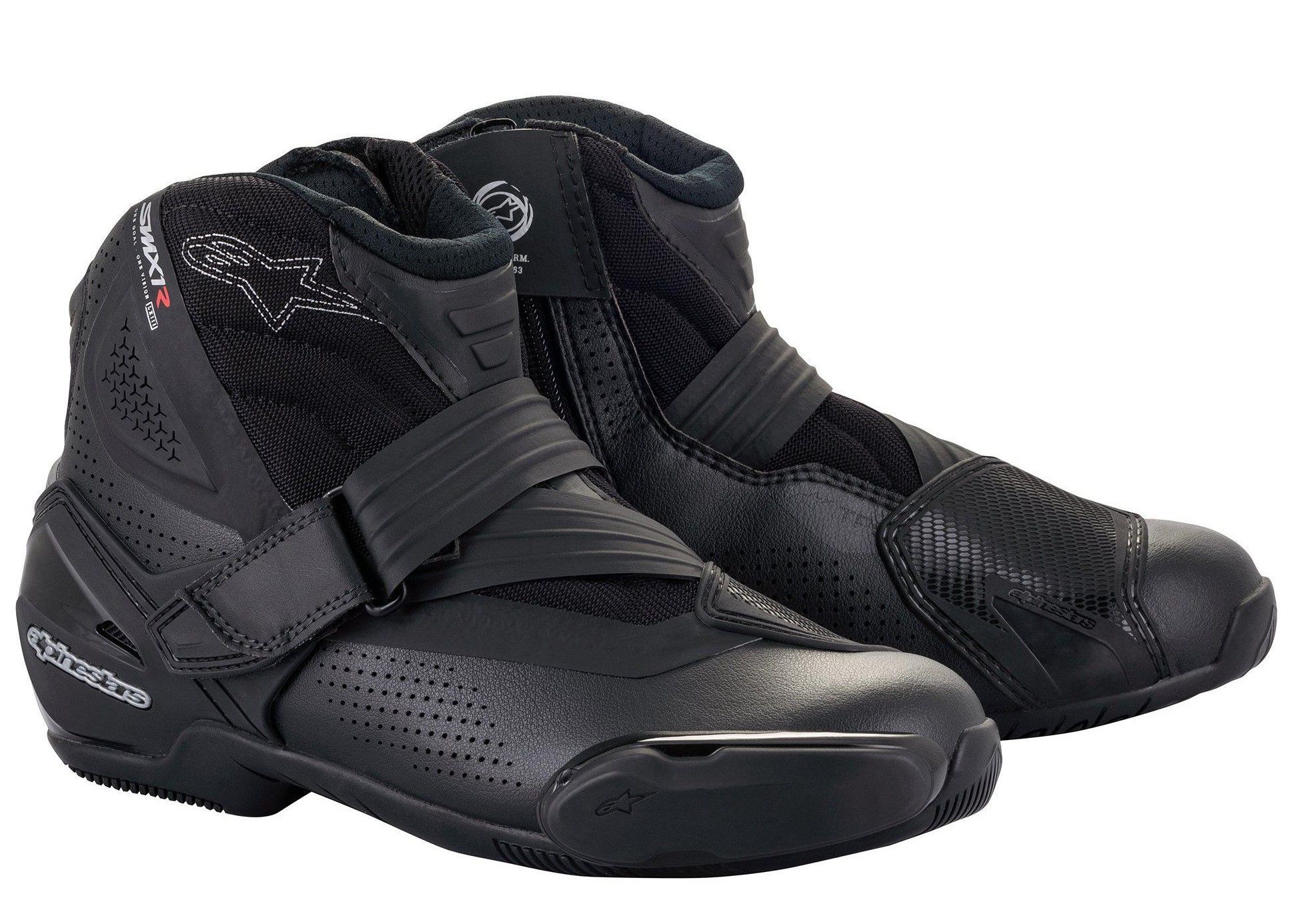 Alpinestar SMX-1 R V2 Vented Boot Black Black