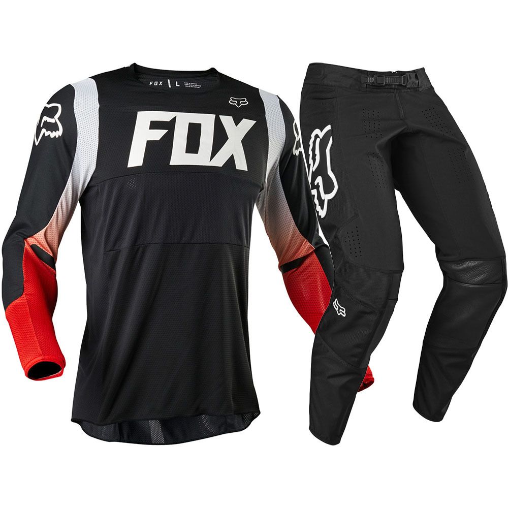 Fox Racing 360 Bann Jersey Pants Set - Black Red White