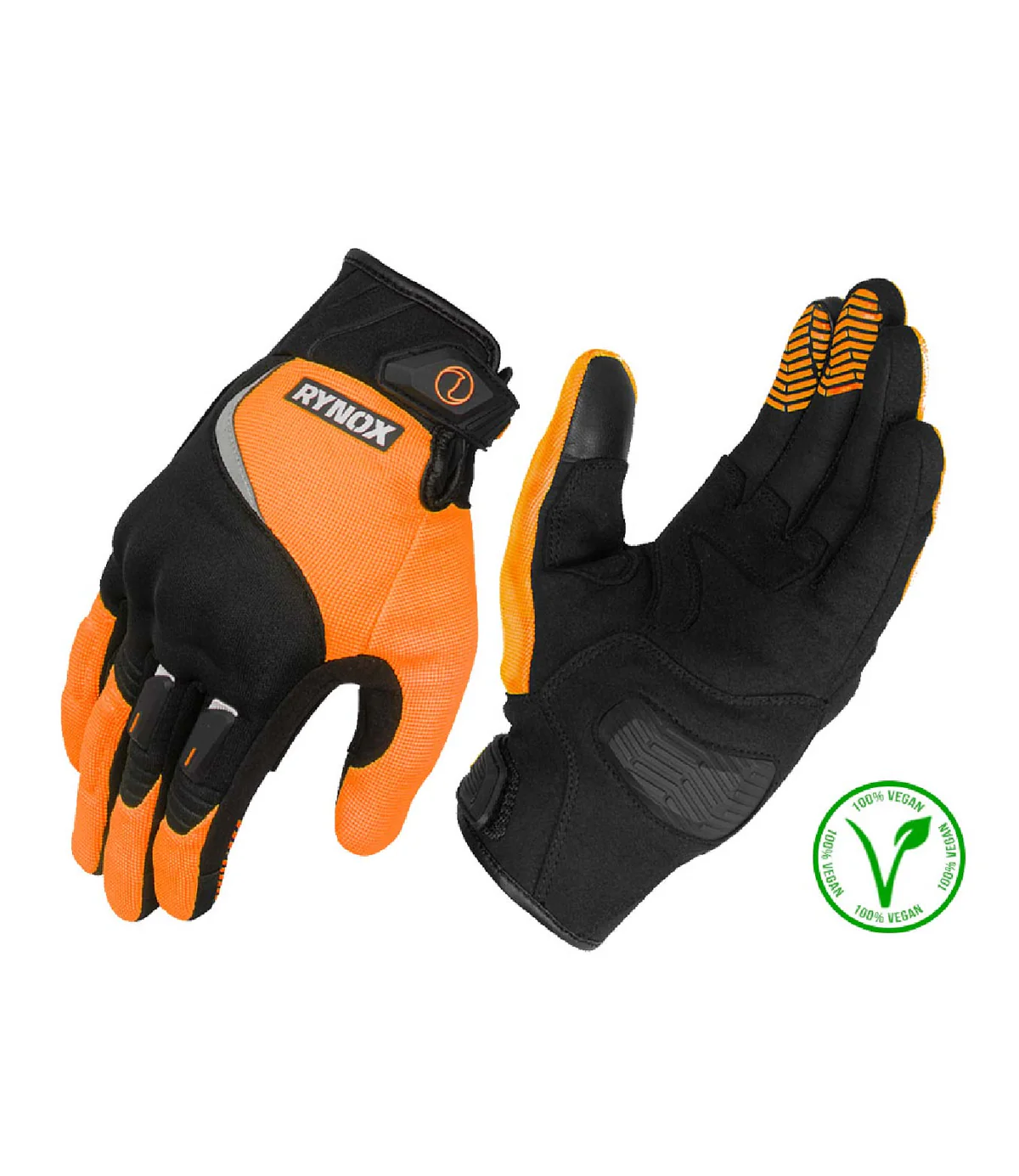 RynoxHeliumGTGlovesBlackOrange01_1200x Helium Gt Motorsport Gloves - Image 1